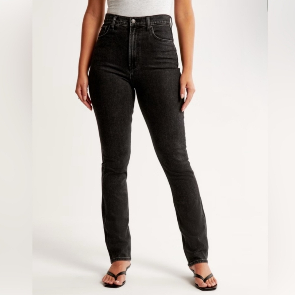 Abercrombie & Fitch The Slim Straight Ultra Highrise